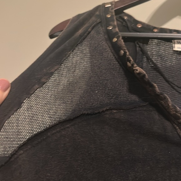 We the free Good luck embellished tank black M - Picture 3 of 8